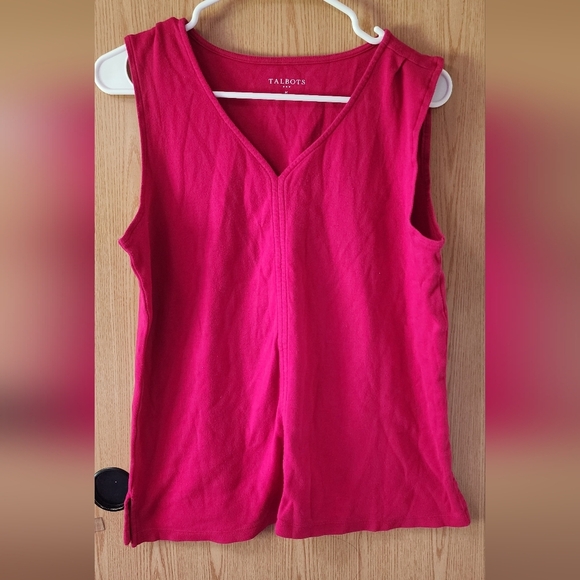 Talbots Women's Pink Sleeveless Top - Picture 1 of 5